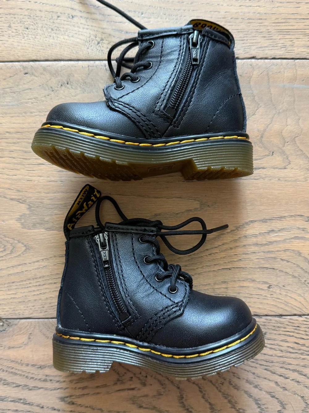 Dr. Martens 1460 Brooklee Black Boots Toddler US 4